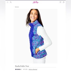 Lilly Pulitzer Noella Vest